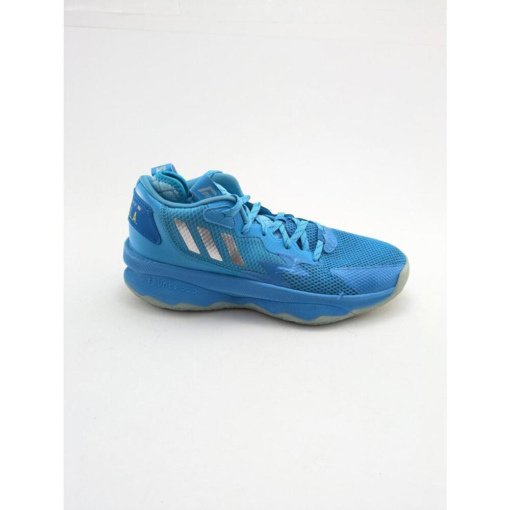 Mens Adidas Dame 8 Blue D.O.L.L.A. Brookfield Basketball Shoes GY6405 Size 8.5 - Picture 3 of 7